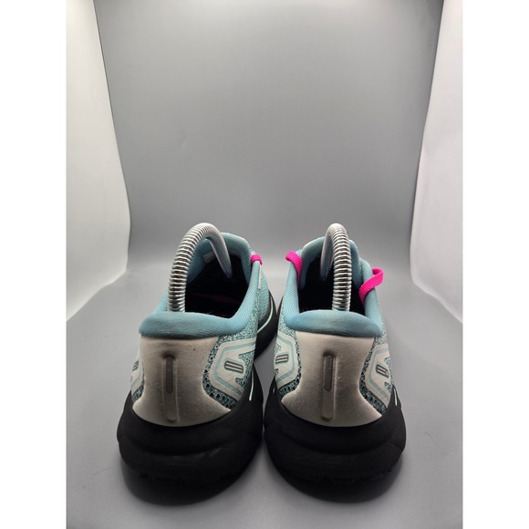 Brooks Ghost 14 Women's Running Shoes Size‎ 7 Teal Pink Running Walking Training - Picture 5 of 9